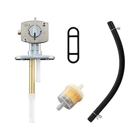Robinet de réservoir dessence pour YFZ350 YFM660 Grizzly ATV 125 DTR DTRE DT R DT125R 1989 A 2003 200 DT et Filtre à Carburant Tuyau (1/5)