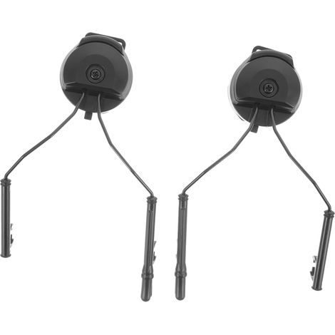 3 Paires Daccessoires pour Casque De Sécurité Rail pour Casque Support pour Adaptateur pour Dextérieur pour Travaux Bruyants (1/5)