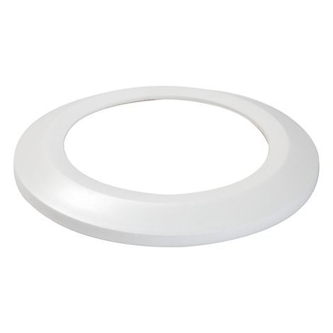 Nicoll – Rosace pour pipe de WC – Diamètre extérieur 100 mm – Épaisseur 15 mm – Pour installations sanitaires