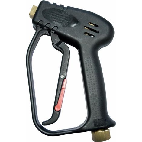 Lem Select – Pistolet automatique haute pression 120 bar – Entrée 3/8' gaz F – Sortie 1/4' gaz F – Débit 11 L/min – Température max 80° - 8-out