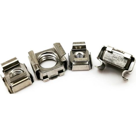1/2/5/10 pièces M4-M12 A2-70 Écrou cage carré en acier inoxydable 304 (1/5)