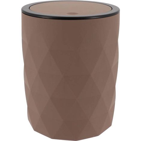 Mülltonne abs + rubber 6l - braun - Tendance