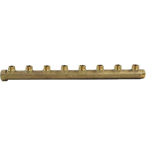 Collecteur entraxe 50mm Mâle Femelle 3/4-8 Départs Mâle 1/2