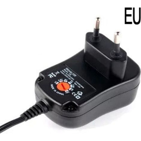 Adaptateur Secteur Universel 100-240V vers 3-12V 12W, Alimentation Commutée AC/DC Réglable (1/5)