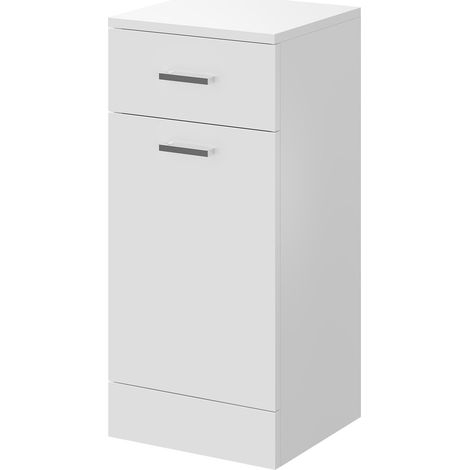 Alexander James Gloss White 350mm x 330mm Laundry Basket (1/5)