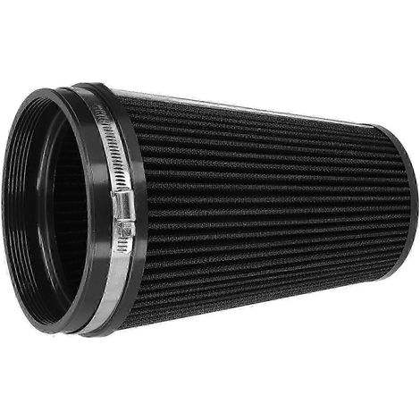 Filtre à air universel à fixation par pince, filtre conique d'admission d'air à haut débit 150 mm/6 pouces, nettoyant pour filtre à air d'entrée pour voiture, édition 0619 (1/4)