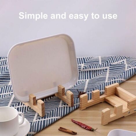 NALOOKAMIC Support pour Planches à Découper,16 x 12.5 x 5cm, Porte Couvercle Casserole, Organisateur de Placard de Cuisine, pour Ranger Les Couvercles de Casseroles, Les Planches à Découper et Les As (1/3)
