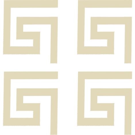 Autocollant décoratif mural moderne en relief pour la taille, à faire soi-même, couleur or. (1/5)