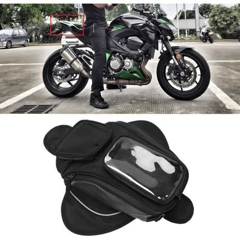 Sacoche de réservoir de moto - CUQUE - Sac à dos décoratif - Tissu Oxford - Imperméable - Résistant à l'usure