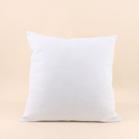 Coussin déperlant & anti uv écru 50x50cm