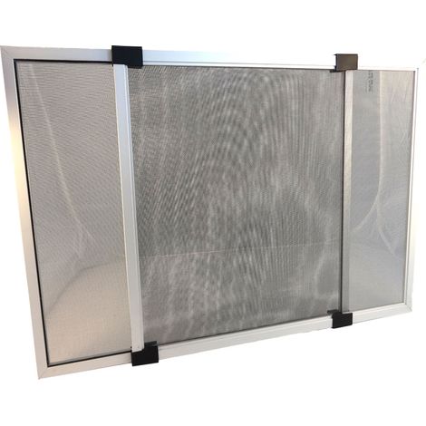 ZANZARIERA ESTENSIBILE cm 70 x 100 - alluminio  - SANGIORGIO