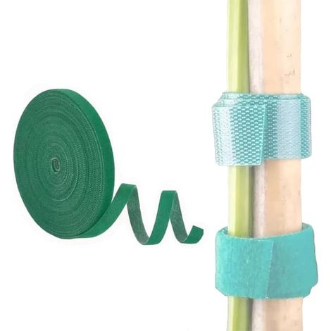 Ruban adhésif pour plantes 5 m - Velcro pour support de plantes - Lot de 1 (1/5)