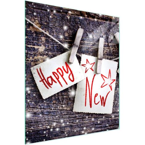 TAGLIERE IN VETRO 45x52 Capodanno (1/5)