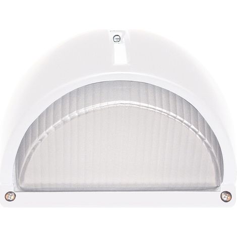 Plafonnier étanche blanc Everest Struhm E27 40W IP54 (1/2)