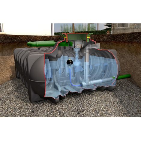 PLATIN Flachtank 7500 L Retentionszisterne