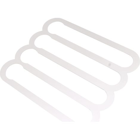 Porte-capsules de café mural en alliage d'aluminium argenté, fixation murale pour cuisine ou salon, petit format, peut contenir 20 capsules (1/5)