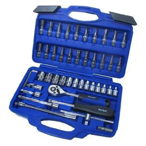 Chiavi e bussole Blue Spot Tools 01530 acciaio resistente custodia stampata