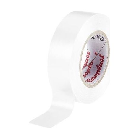 COROPLAST 302 302-10-WH - NASTRO ISOLANTE, 10 M X 15 MM, COLORE: BIANCO