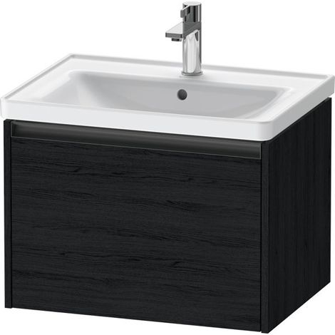Duravit Ketho.2 Waschtischunterbau wandhängend, 1 Auszug, (1/2)