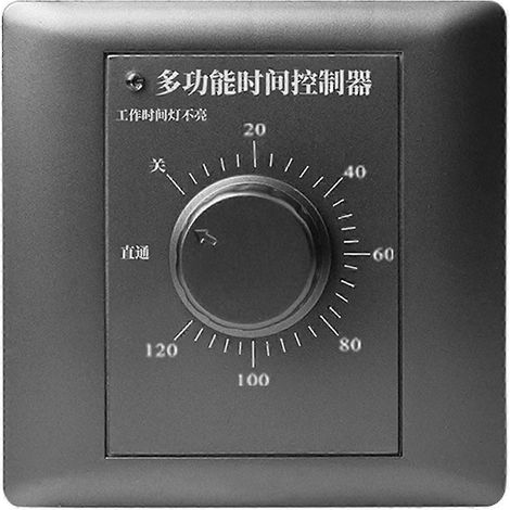 Minuterie AC 220V pour pompe à compte à rebours mécanique (gris, 120 minutes) (1/5)
