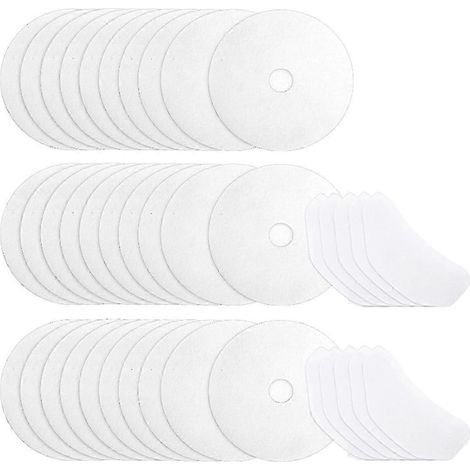 40 filtres d'évacuation universels pour sèche-linge, kits de remplacement de filtres à peluches pour sèche-linge, compatibles avec différentes marques. (1/5)