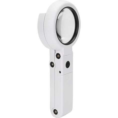 Loupe portable 5x/11x avec 8 LED et éclairage USB pour personnes âgées (1/5)