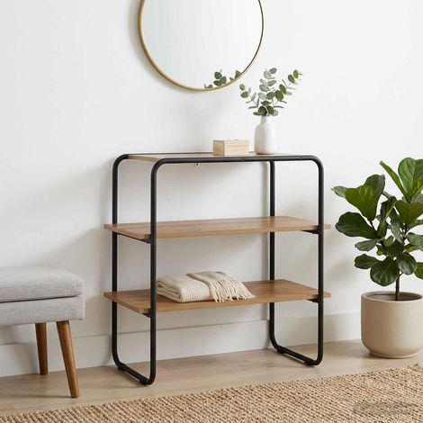 Mesa Consola Roble Artesanal 100 x 41 x 75 cm