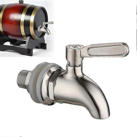 Robinet à bec en acier inoxydable 16 mm pour tonneau à vin, distributeur de boissons, neuf, P20211224567 (1/4)