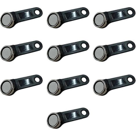 10 étiquettes iButton TM DS1990A-F5 avec support mural (1/3)