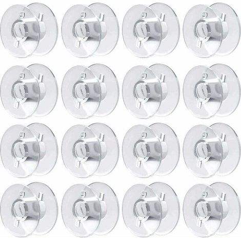 60 Pcs Canette Machine a Coudre Bobines pour Machine à Coudre Canette Plastique Canettes Machine à Coudre pour Brother Singer Kenmore Janome la Plupart des Machines à Coudre (1/5)