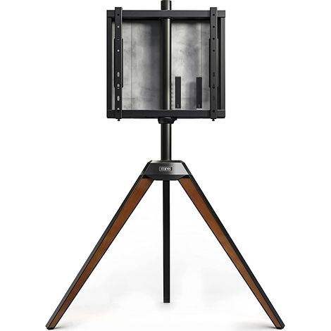 FITUEYES TV-Ständer mit Staffelei Design TV Standfuß TV-Stativ Fernsehständer Höhenverstellbar Schwenkbar Verdeckter Stauraum für 32 bis 60 Zoll bis zu 35kg Max. VESA 400 * 400 (1/5)