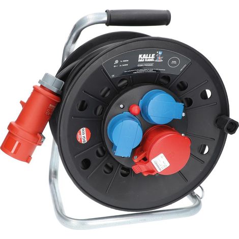 Kalle Kabeltrommel CEE 400V 16A 1,5mm² IP44 25 Meter (1/4)