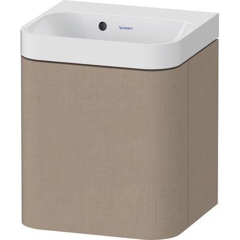 DURAVIT HP4340N75750000 WTU avec Happy D.2 Plus, 1 porte à gauche, sans poignée de fermeture