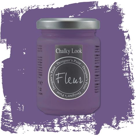 Fleur - Colori a base minerale - Fleur chalky look - effetto gesso 130 ml - scegli il colore / -/F72 purple rain