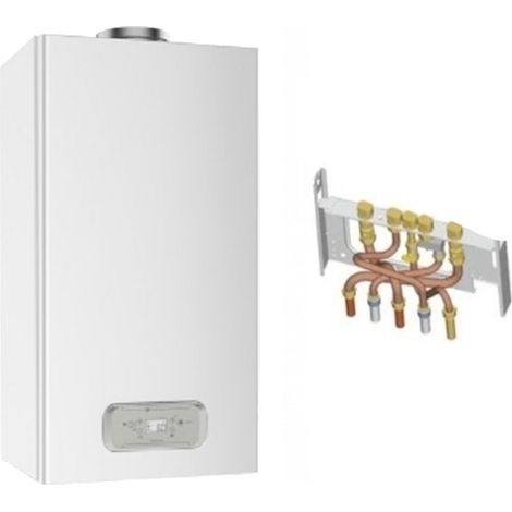 Chaffoteaux – Chaudière gaz à basse température 24 kW – Classe énergétique C – VMC pour chauffage et eau chaude sanitaire – Évacuation VMC