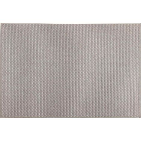 Tapis de surface LUGO Crème et Taupe 280 x 200 cm Polyester