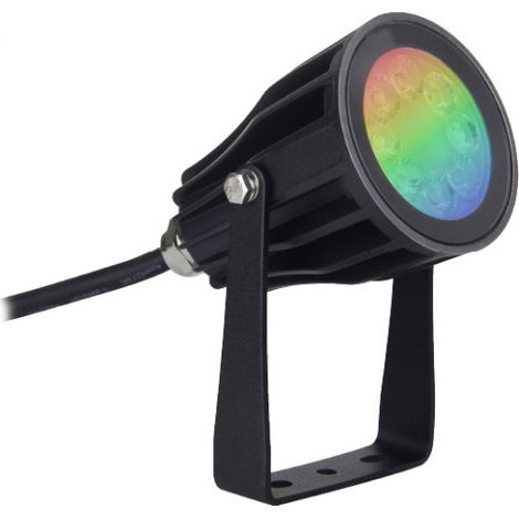 PROJECTEUR EXTERIEUR LED 230V 15W RGB + BLANC CCT (80106) (1/5)