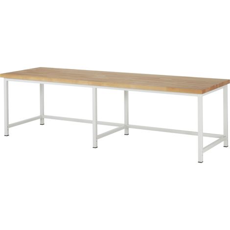 Rau Werkbank höhenverstellbar 8000-1, B3000xT900xH840-1040mm (1/4)