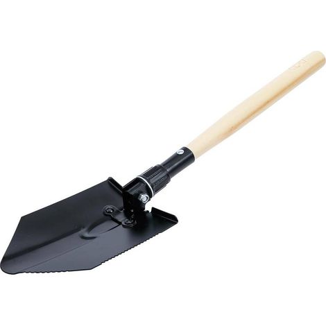 Pelle Pliable 625 mm - Acier et Aluminium - Compacte et Pratique pour Camping et Randonnée - D-Work (1/5)