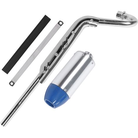 Universeller Motorradauspuffschalldämpfer für 110-cm³-, 125-cm³- und 140-cm³-Motoren, Auspuffrohr und Geräuschdämpfer für Motorräder (1/5)