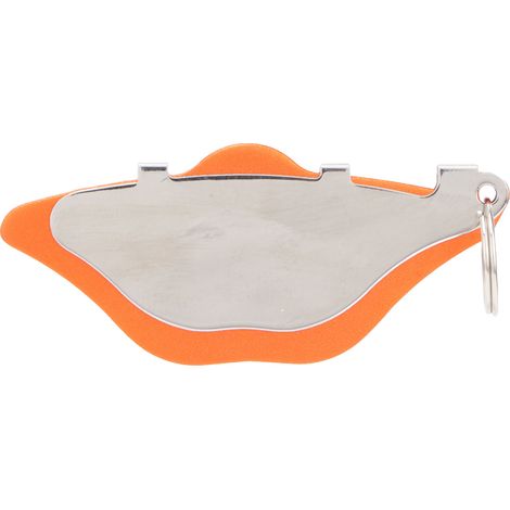 Entretoise de Frein à Disque en Acier Inoxydable, Évite le Frottement, Réglage de l'Alignement, Réparation de Freins de Vélo, Coussinets Orange (1/5)
