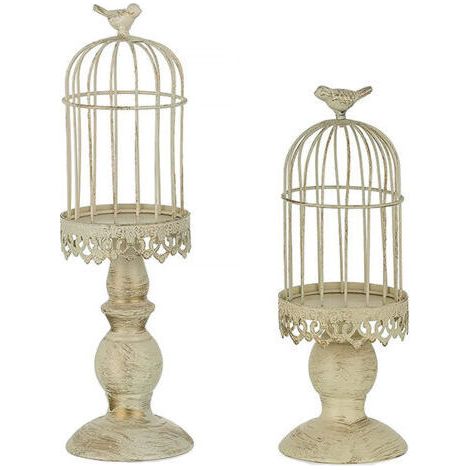 Chandelier à Cage à Oiseaux Vintage, Chandeliers décoratifs pour Tables de Mariage, Ornements pour Chandeliers sculptés en Fer forgé, S + L (1/5)