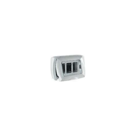 SUPPORTO STAGNO COMPATIBILE BTICINO MAGIC 3 POSTI BIANCO EC316B ELETTROCANALI