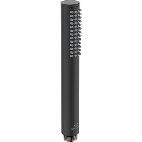 Ideal Standard Idealrain - Cabezal de ducha Stick, negro BC774XG