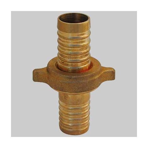 RACCORDO 3 PEZZI OTTONE - 40