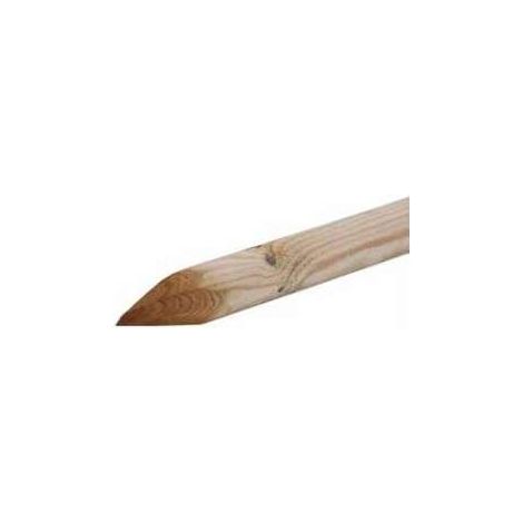 Pircher Palo Tondo in Legno di Conifera Impregnato - Naturale - 60x2000 mm