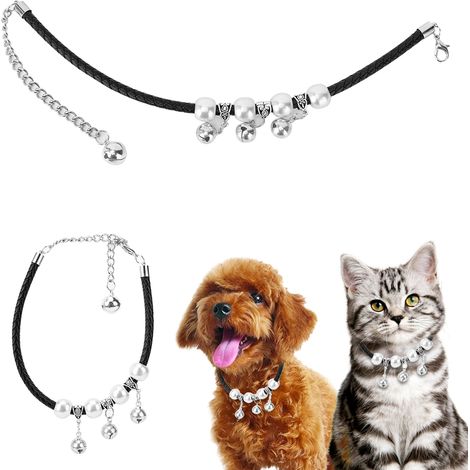 1 collare per gatti, collare anti-strangolamento per gattini con campanellino, collare regolabile per gatti, accessorio personalizzato per gatti e animali domestici