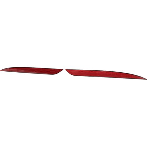 Jeu de 2 Réflecteurs de Pare-chocs Arrière 1495817 00-C Gauche Droite Bandeau Rouge Compatible Tesla Model Y 2020-2023 (1/5)