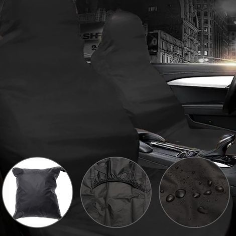 2 Pièces Housse pour siège de Voiture,Universel Protection Siège Tissu étanche,Housse de Siege Avant Voiture (1/5)