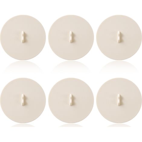 Juego de 6 tapas universales de silicona con soporte para cuchara, a prueba de fugas, resistentes de -40 °C a 110 °C, para tazas de café y té. (1/5)